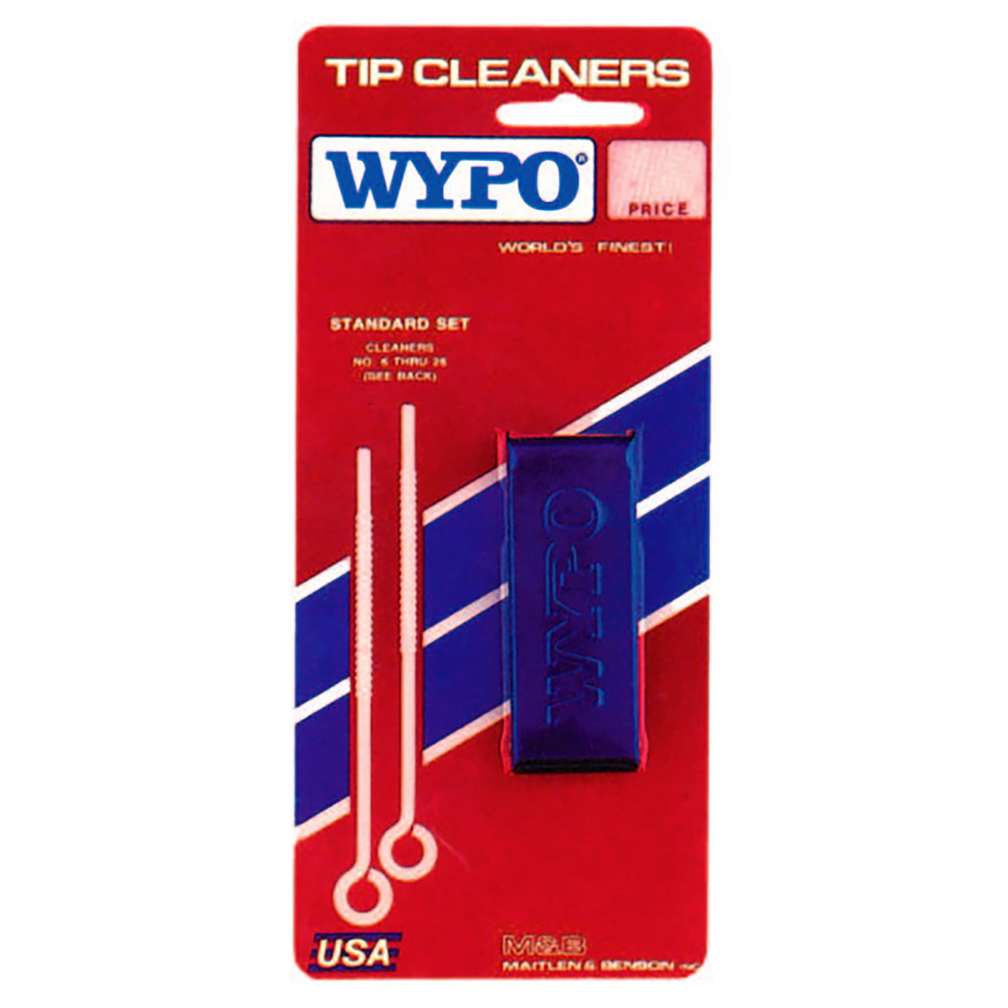 Tip Cleaner Set, Standard, Sizes 6 to 26, Includes 13 Cleaners with