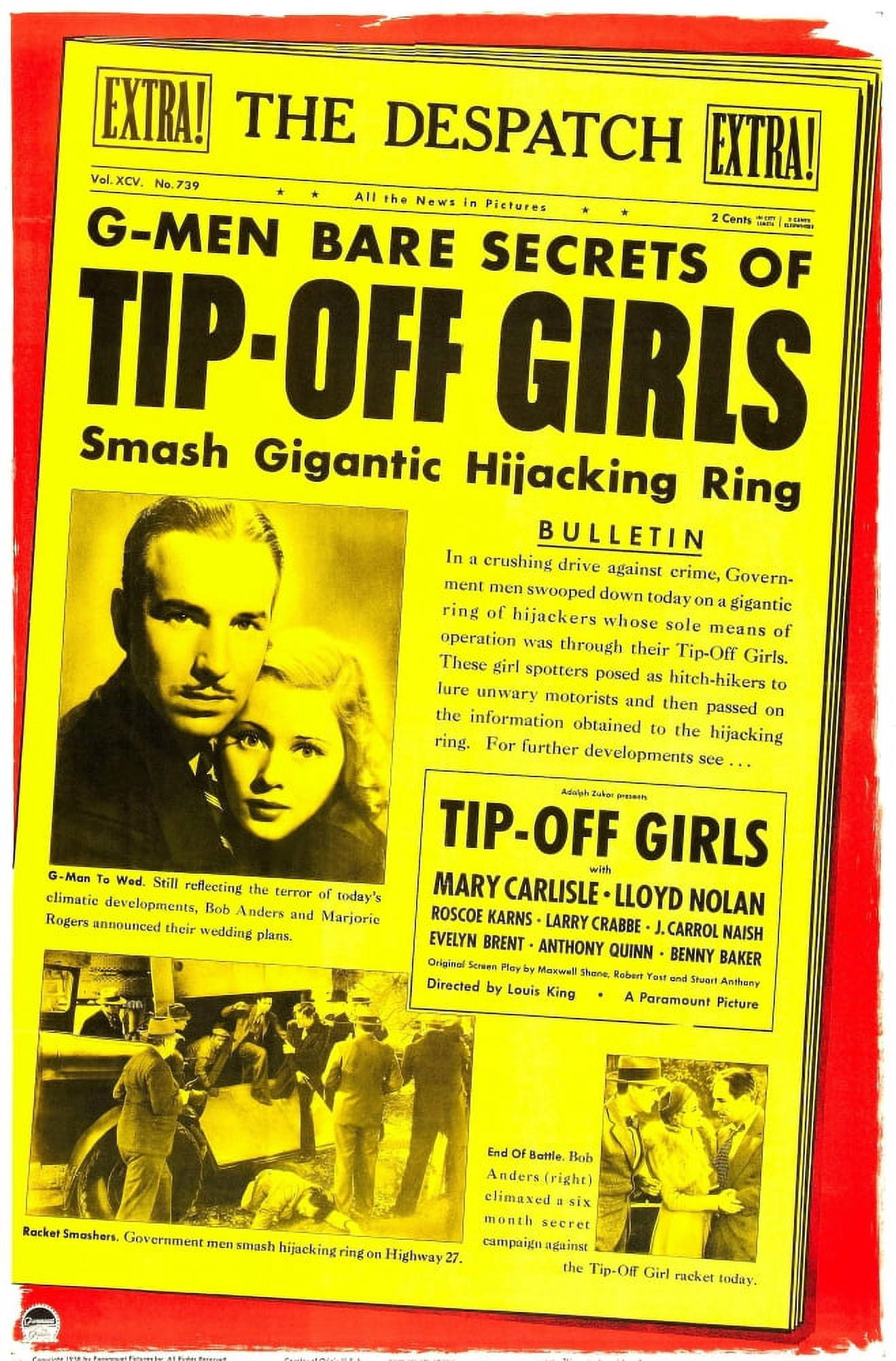Tip-Off Girls U Canvas Art -  (11 x 17)