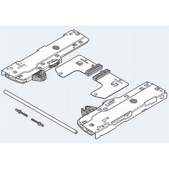 Tip-On for Mount Drawer Set