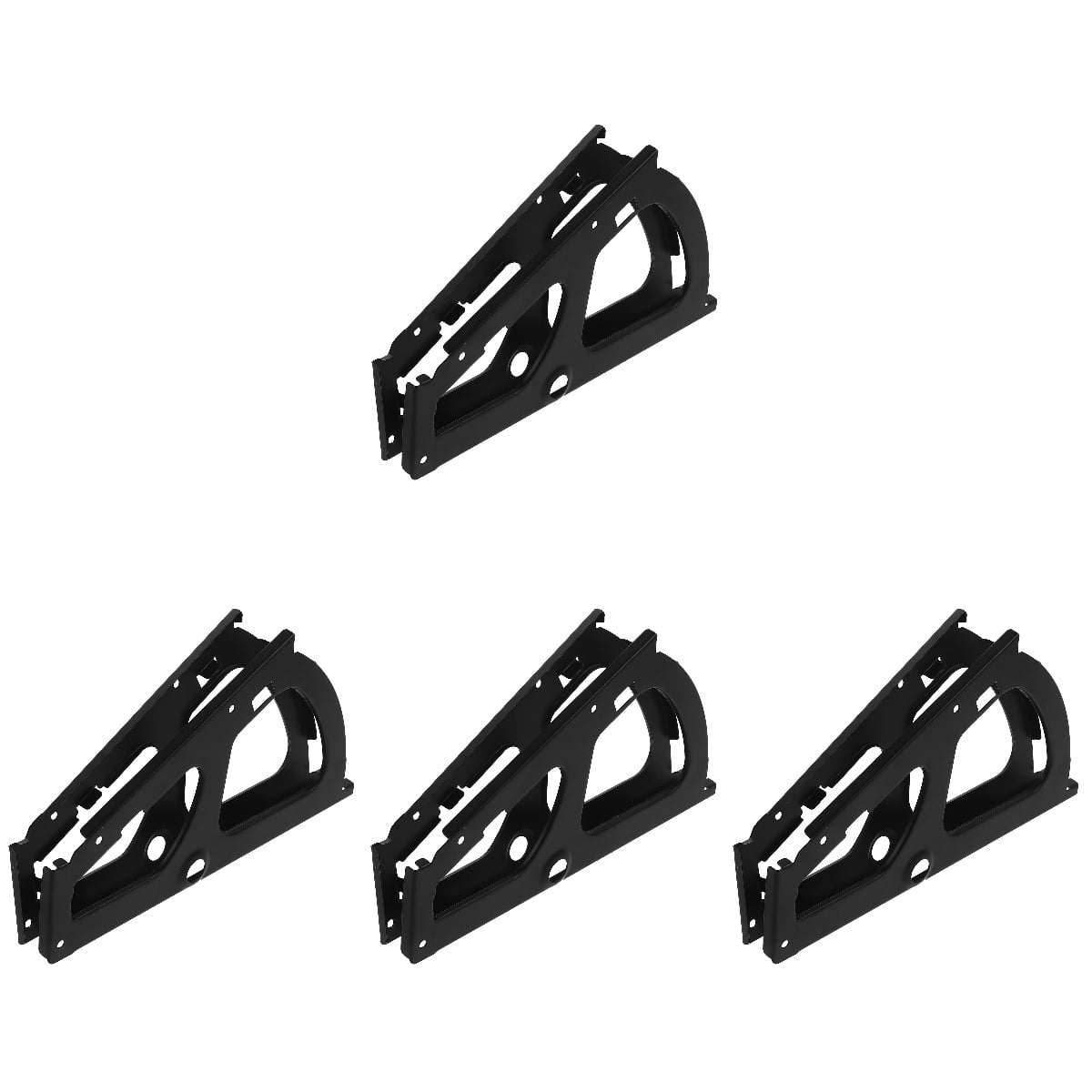 Tip Out Tray for Sink with Hinges Carassosories 4 Pack Shoe Tipping Frame Showcase