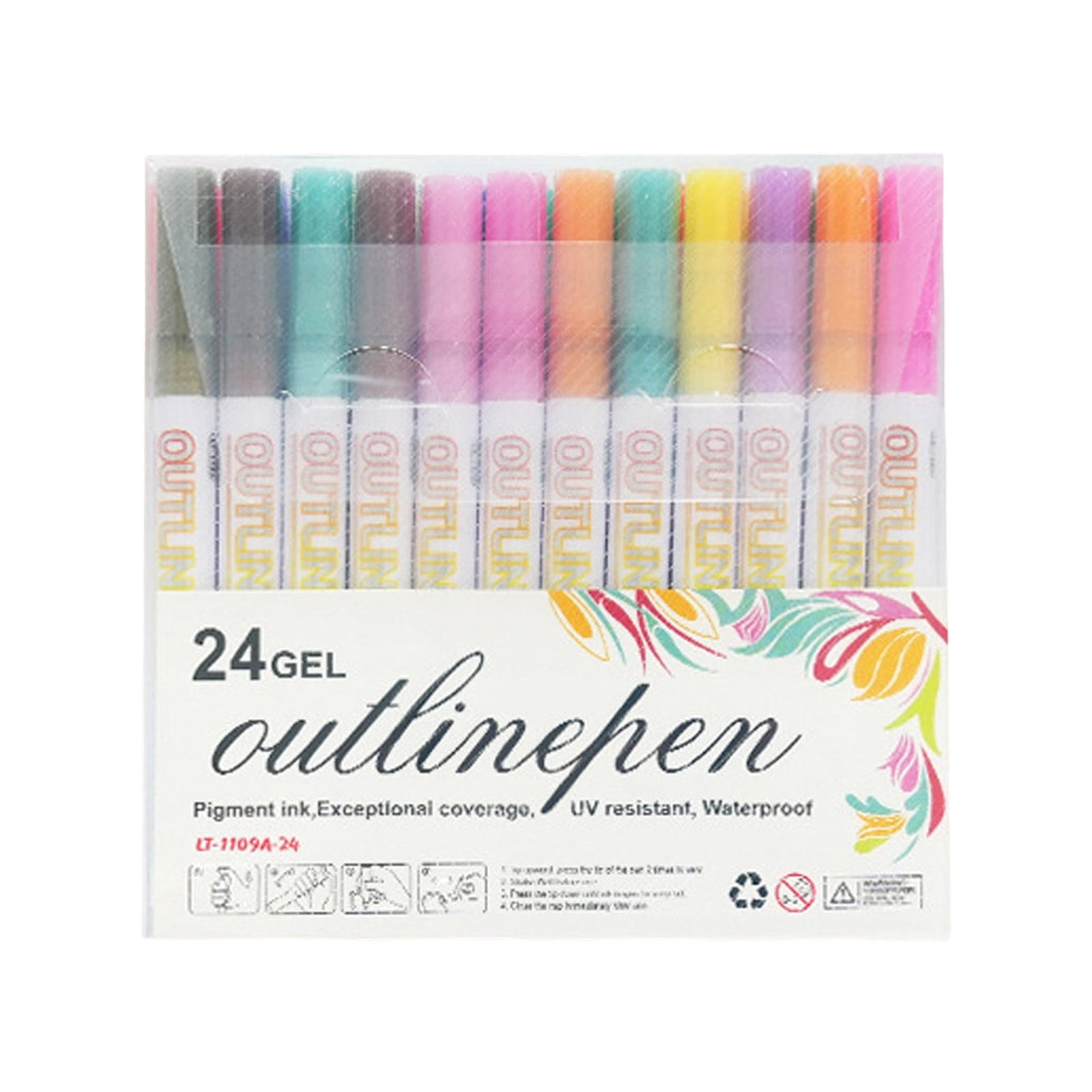 Tip Outline Marker For Precision Line Work And Color Coding Crafting ...