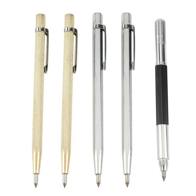 Tip Scriber Engraving Pen Marking Pen Scribe Pen Tool Engraving Curve Pen  Tools for Metal Sheet, Ceramic, Glass 