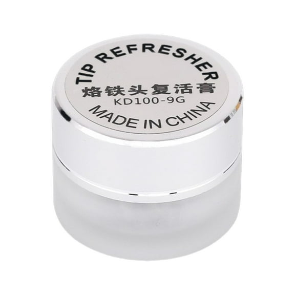 Tip Tinner For Electronics Soldering, Iron Tip Cleaner and Re-Tinning Solution, Removes Oxidation,9g