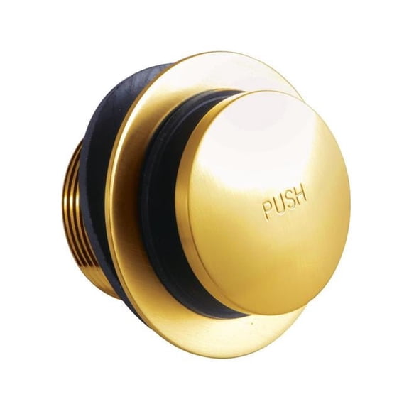 Tip-Toe Tub Drain Brushed Brass