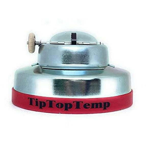 Tip Top Temp Attachable Grill Temperature Regulator (TTT-03 CR5),silver