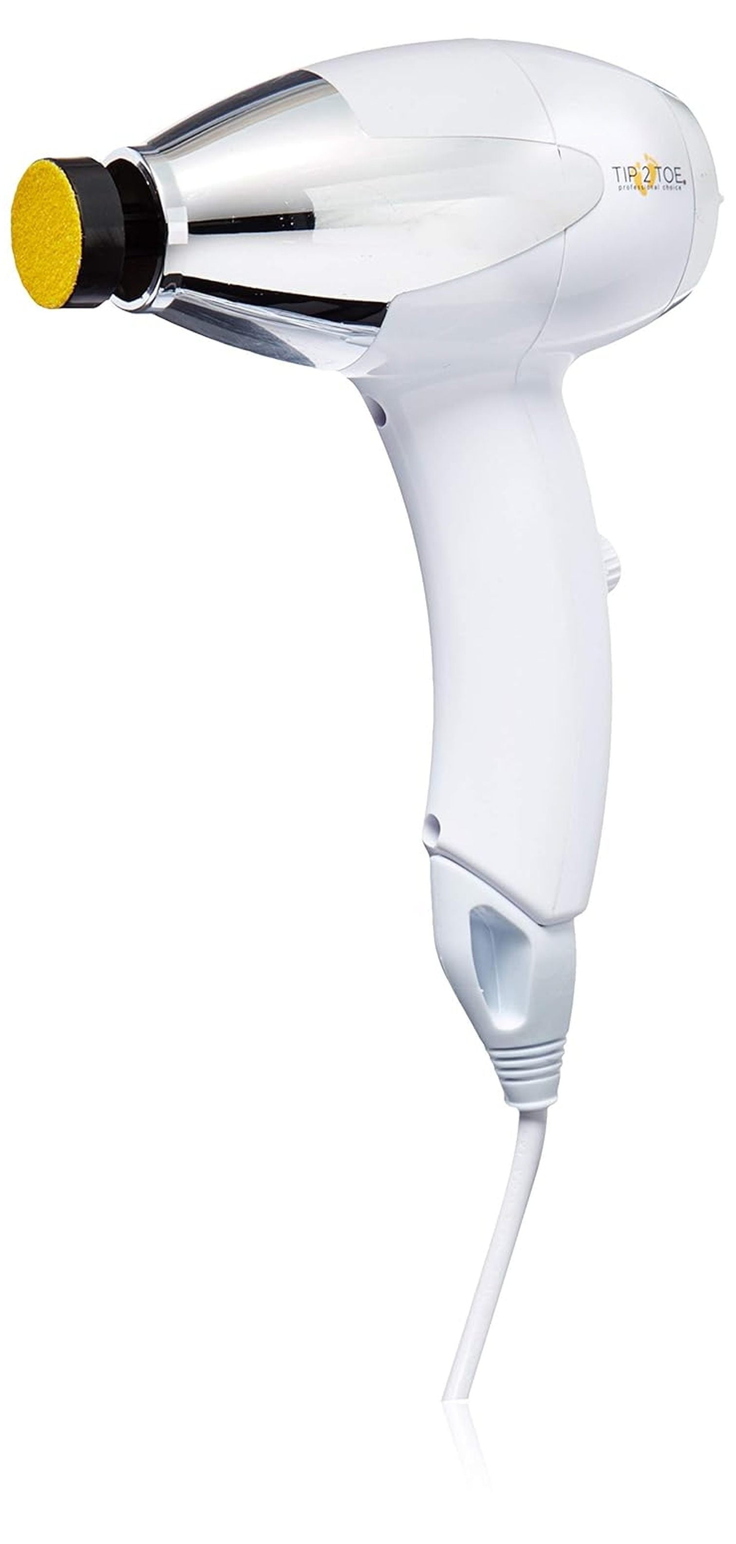 Tip2Toe Electric Callus Remover, White & Silver