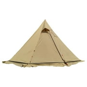 Tipi Hot Tent with Fire Retardant Stove Jack for Flue Pipes, 23 Person, Lightweight, Teepee Tents for Family Team Outdoor Backpacking Camping Hiking