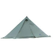 Tipi Hot Tent with Stove Jack for Camping, 5 8 People, Pyramid Teepee Tent for Backpacking Hiking
