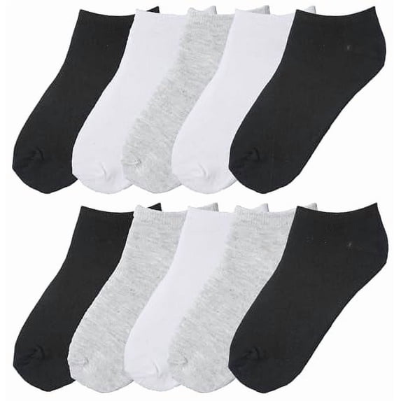 Tipi Toe Kids’ 10-Pack Low Cut Socks – Premium Comfort Multipack