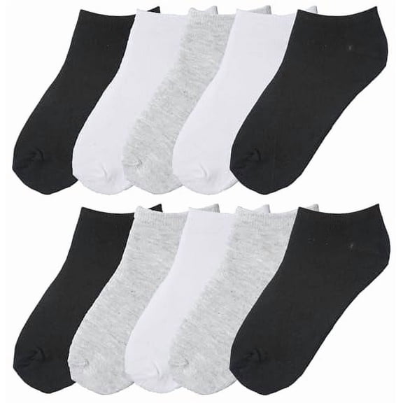Tipi Toe Kids’ 10-Pack Low Cut Socks – Premium Comfort Multipack