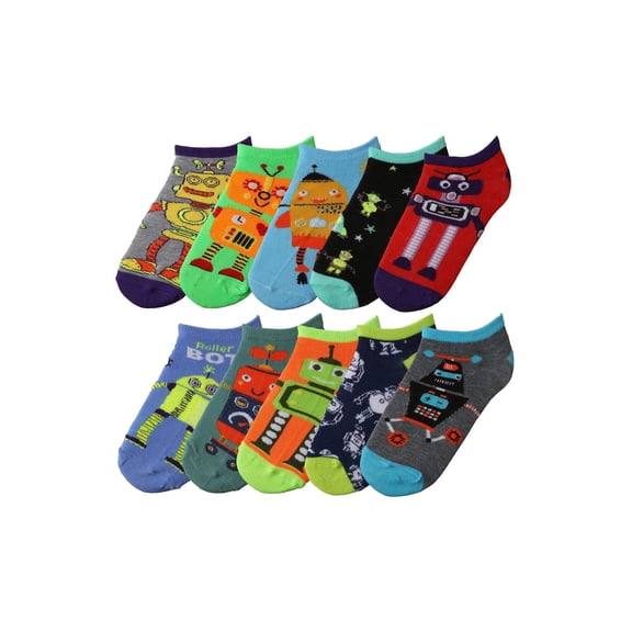 Tipi Toe Kids’ 10-Pack Low Cut Socks – All-Day Comfort & Durability
