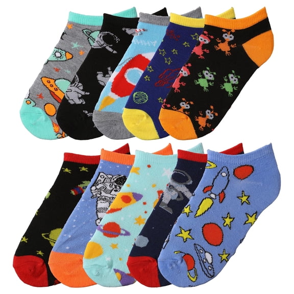 Tipi Toe Kids’ 10-Pack Low Cut Socks – All-Day Comfort & Durability