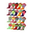 thumbnail image 1 of Tipi Toe Ladies' Fun Print No-Show Sock Collection - Multi-Pack (20 Pack), 1 of 1