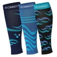 thumbnail image 1 of Tipi Toe Unisex 3 Pairs Premium Compression Calf Sleeves - Performance Support for Running, Exercise & Recovery, 1 of 4
