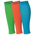 thumbnail image 1 of Tipi Toe Unisex 3 Pairs Premium Compression Calf Sleeves - Performance Support for Running, Exercise & Recovery, 1 of 4