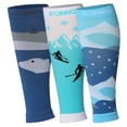 thumbnail image 1 of Tipi Toe Unisex 3 Pairs Premium Compression Calf Sleeves - Performance Support for Running, Exercise & Recovery, 1 of 4