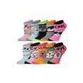thumbnail image 1 of Tipi Toe Colorful Pattern Women's Ankle Socks - 10 Pair Set, 1 of 5
