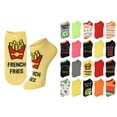 thumbnail image 1 of Tipi Toe Women's 20 Pairs Colorful Patterned Low Cut/No Show Socks WL31-AB, 1 of 4