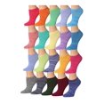 thumbnail image 1 of Tipi Toe Women's 20 Pairs Crazy Colorful Fun Patterned No Show Socks, 1 of 8