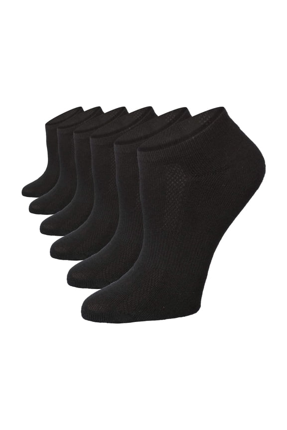 Women's 6-Pairs Low Cut Athletic Sport Peformance Socks (SP39-6)