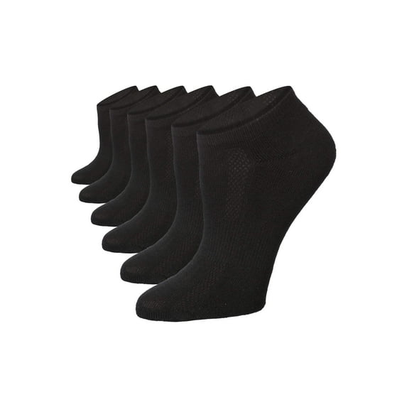 Tipi Toe Women's 6-Pairs Low Cut Athletic Sport Peformance Socks (SP39-6)