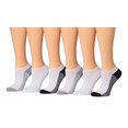 thumbnail image 1 of Tipi Toe Women's 6-Pairs Low Cut/No Show Athletic SPort Socks WS06-A, 1 of 1