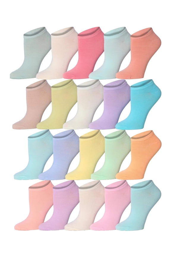 Women’s Low-Cut Sock Bundle – 20 Pair Value Mega Pack