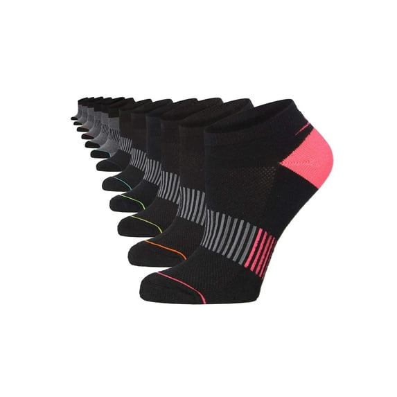 Tipi Toe Women's Performance Low-Cut Running Socks 12-Pair Set