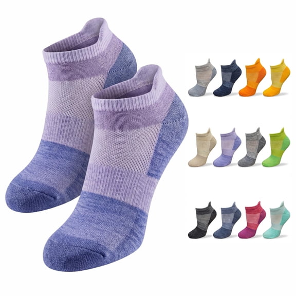 Tipi Toe Women's Performance Low-Cut Running Socks 12-Pair Set