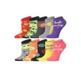 thumbnail image 1 of Tipi Toe Women's Playful Pattern Ankle Socks - Mega Value Pack (10 Pairs), 1 of 5