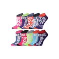 thumbnail image 1 of Tipi Toe Women's Playful Pattern Ankle Socks - Mega Value Pack (10 Pairs), 1 of 5