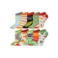 thumbnail image 1 of Tipi Toe Women's Playful Pattern Ankle Socks - Mega Value Pack (10 Pairs), 1 of 5