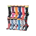 thumbnail image 1 of Tipi Toe Womens 12-Pack Ribbed Crew Socks – Women's Casual, Dress, and Everyday Wear, 1 of 4