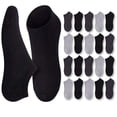 thumbnail image 1 of Tipi Toe 20-Pack Women's Fun Low-Cut Socks, Vibrant & Fashionable, 1 of 5
