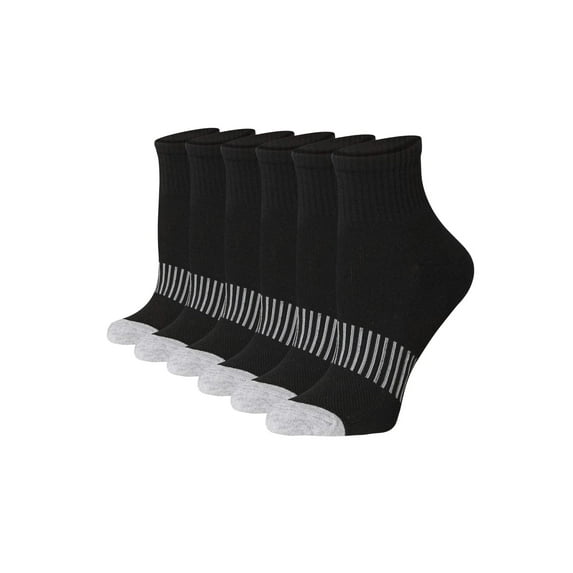 Tipi Toe Ladies Cushioned Running Socks Multi-Color Athletic Performance 6-Pairs