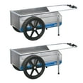 thumbnail image 1 of Tipke Manufacturing Company Foldit Folding Cart, Blue Stripe (2 Pack), 1 of 5