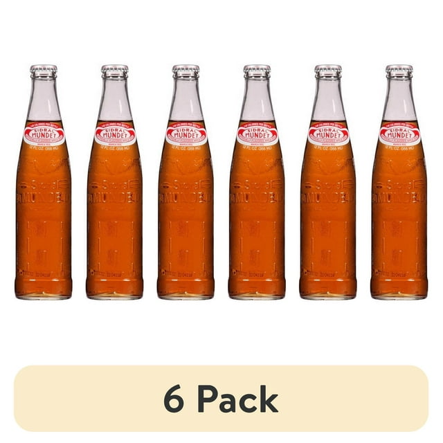 (6 pack) Tipp Distributors Sidral Mundet Soda, 12 oz