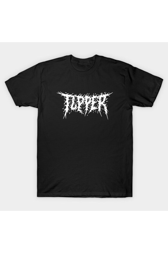 Tipper Deathmetal Logo Experimental Glitch Hop IDM Bass Music Festival Unisex T-Shirt, up to size 3XL.