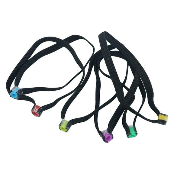 Tippet Spool Tender,Tippet Spool Tender with Elastic Band,Tippet Spool Tenders Fly Fishing Tippet Rings,Fly Fishing Fly Tippet Accessories,Fishing Line Loop Fishing Gear 6 Piece