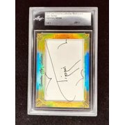 Tippi Hedren Signed 2016 Leaf Executive Collection Masterpiece Cut Signature Card 1/1, The Birds Actress, JSA Authenticated