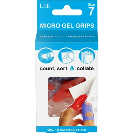 Tippi Micro 61070 Gel Fingertip Grips, 10 Pack