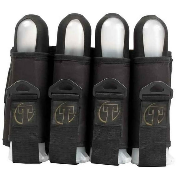 Tippmann 4-Pod Paintball Sport Harness Holds Pods Only, Black