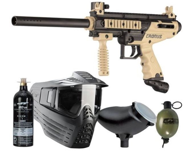 Tippmann Cronus Tactical Paintball Gun Marker Semi Automatic - Olive  669966991472