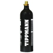 Tippmann 20oz CO2 Paintball Air Tank Black Aluminum