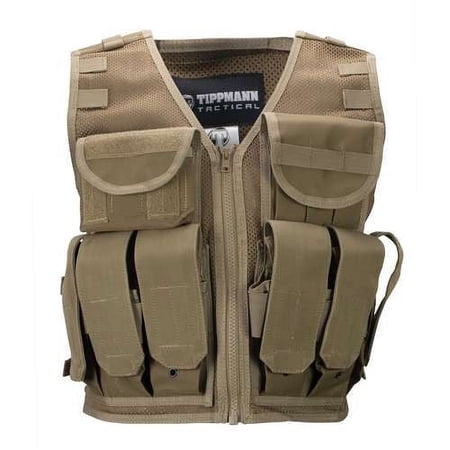 Tippmann Paintball Accessory Vest Coyote Tan
