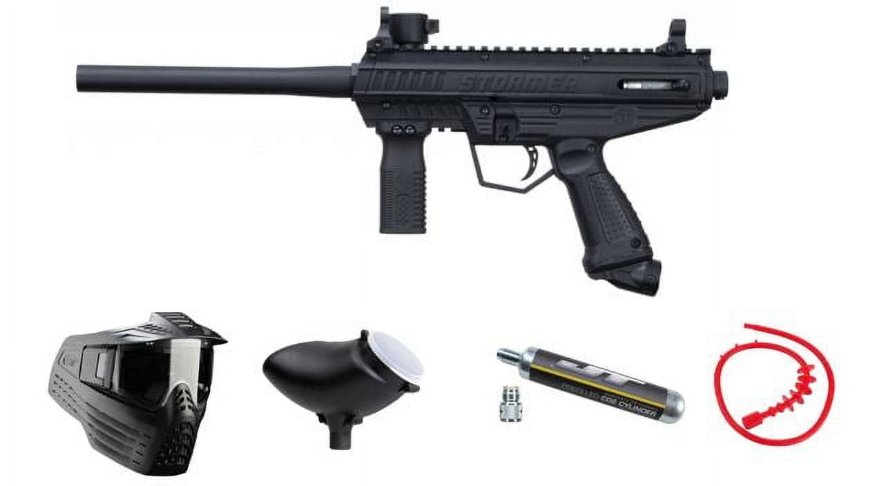 Tippmann Stormer Basic Paintball Marker Gun Powerpack includes Black ...