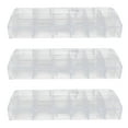 thumbnail image 1 of NICERIO Transparent PP False Nail Organizer for Manicure Storage Nicerio 3Pcs, 1 of 6