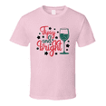 thumbnail image 1 of Tipsy And Bright Tee Funny Novelty Christmas Tshirt Holiday T Shirt, 1 of 1
