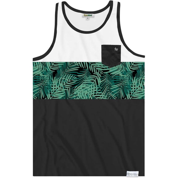 Tipsy Elves Beyond The Palms Tank Top Size Large