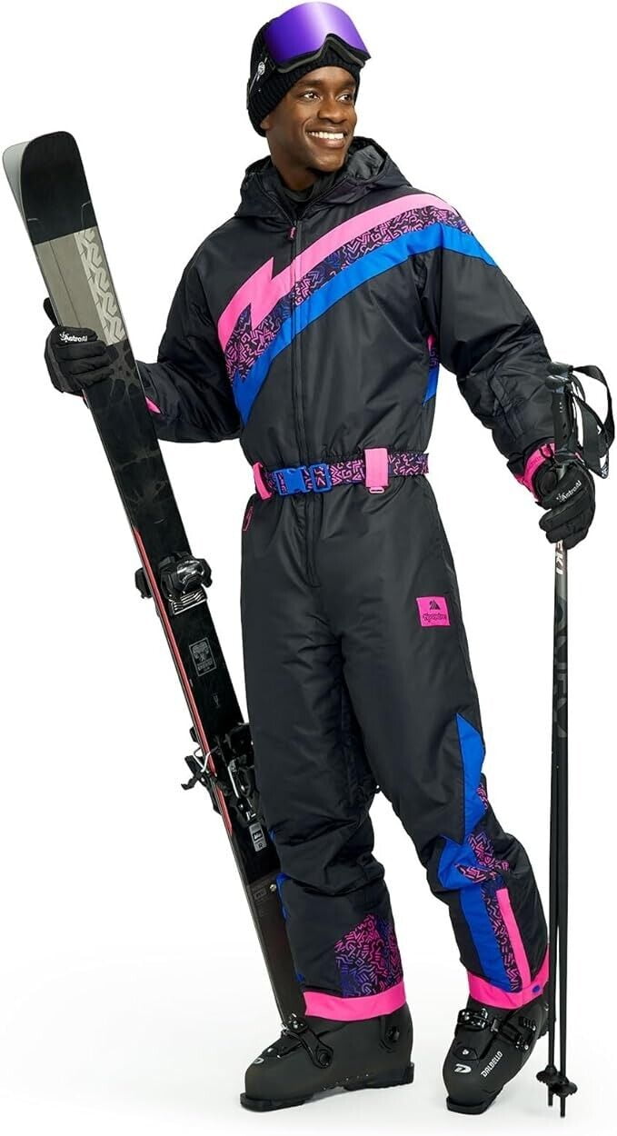 80's Ski Fashion Mens Ski Neon Ski Outfit Neon Mens 80s Ski